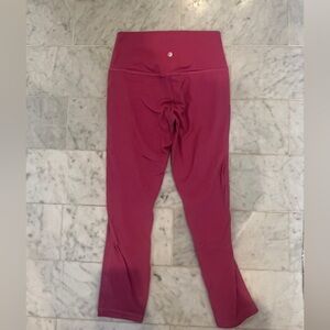 Lululemon align pink leggings!